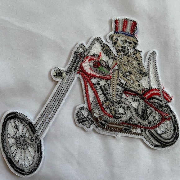 Vintage Grateful Dead Wes Lang Chopper Ride Patch - Picture 5 of 5